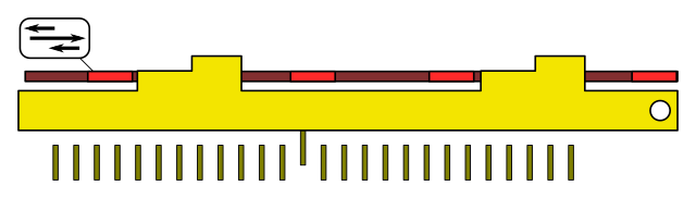 Output rod diagram