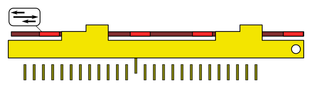 Output rod diagram